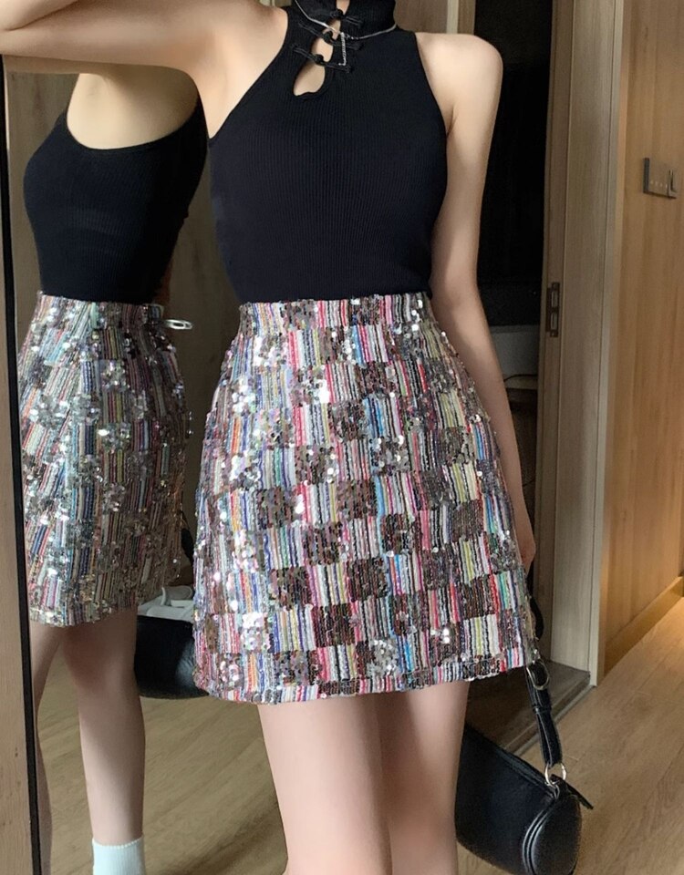 Sequined Skirt